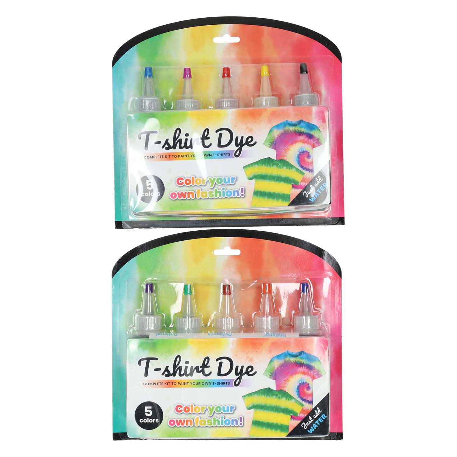 Ensemble de motifs tie-dye pour t-shirts
