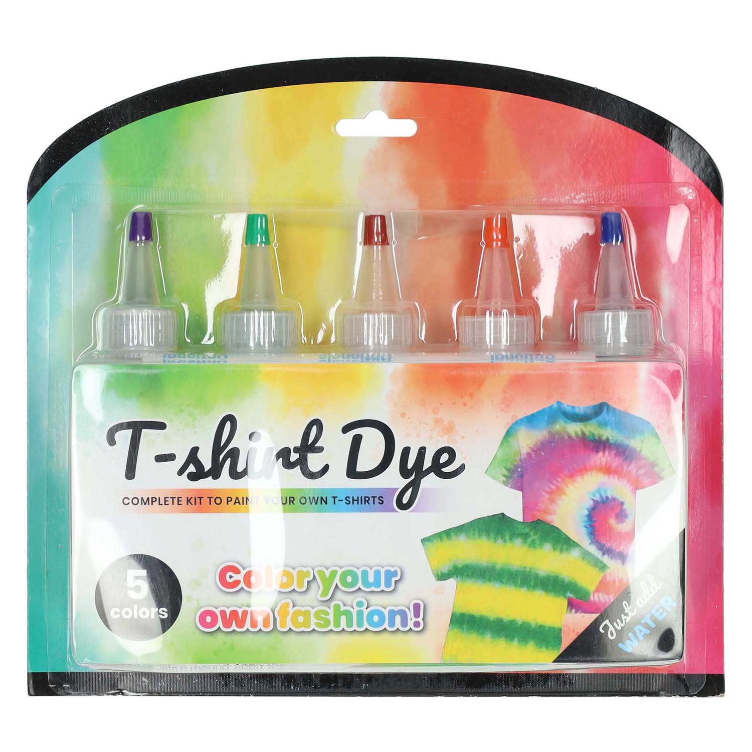 Ensemble de motifs tie-dye pour t-shirts