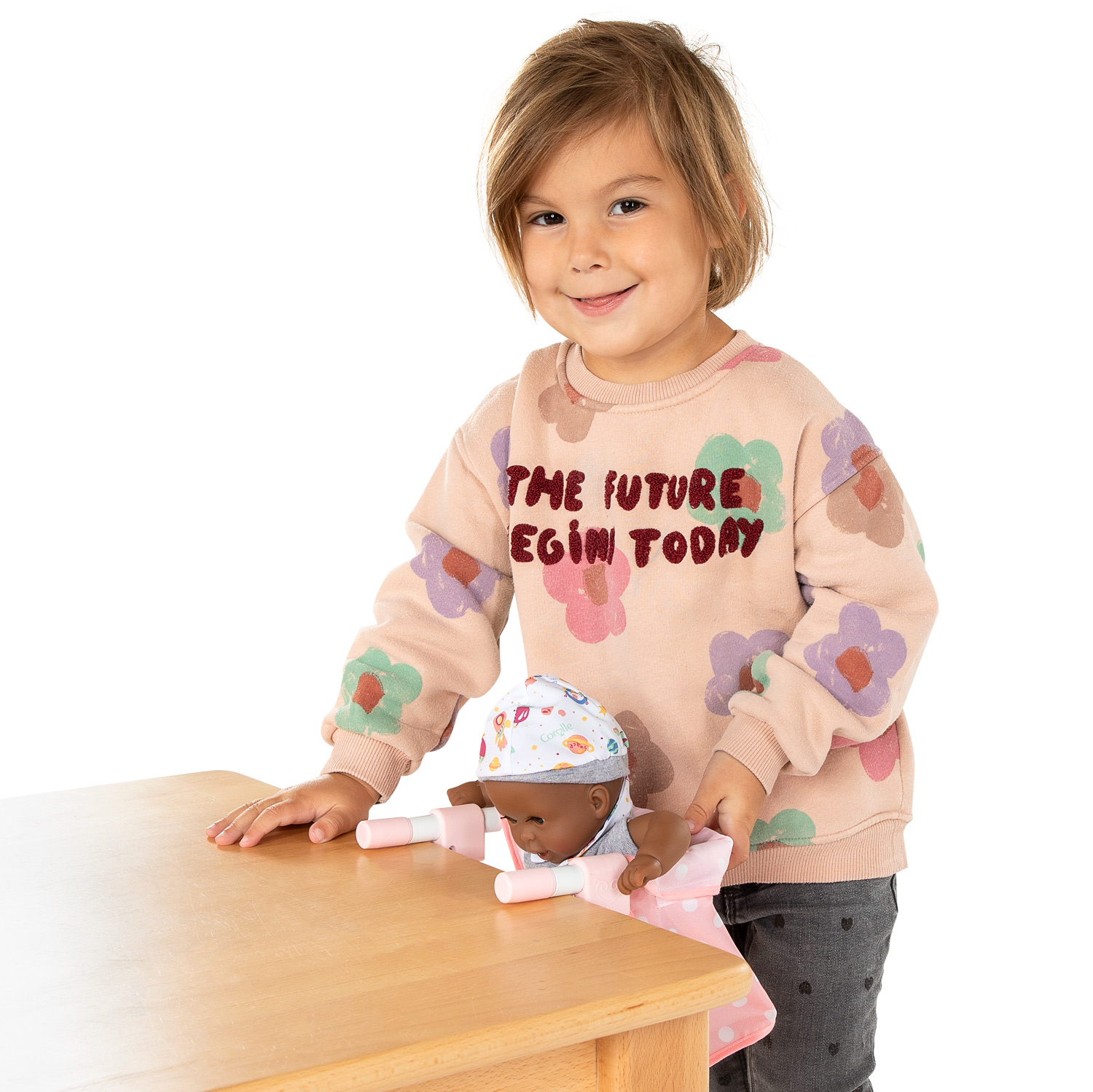 Chaise de table Baby Rose
