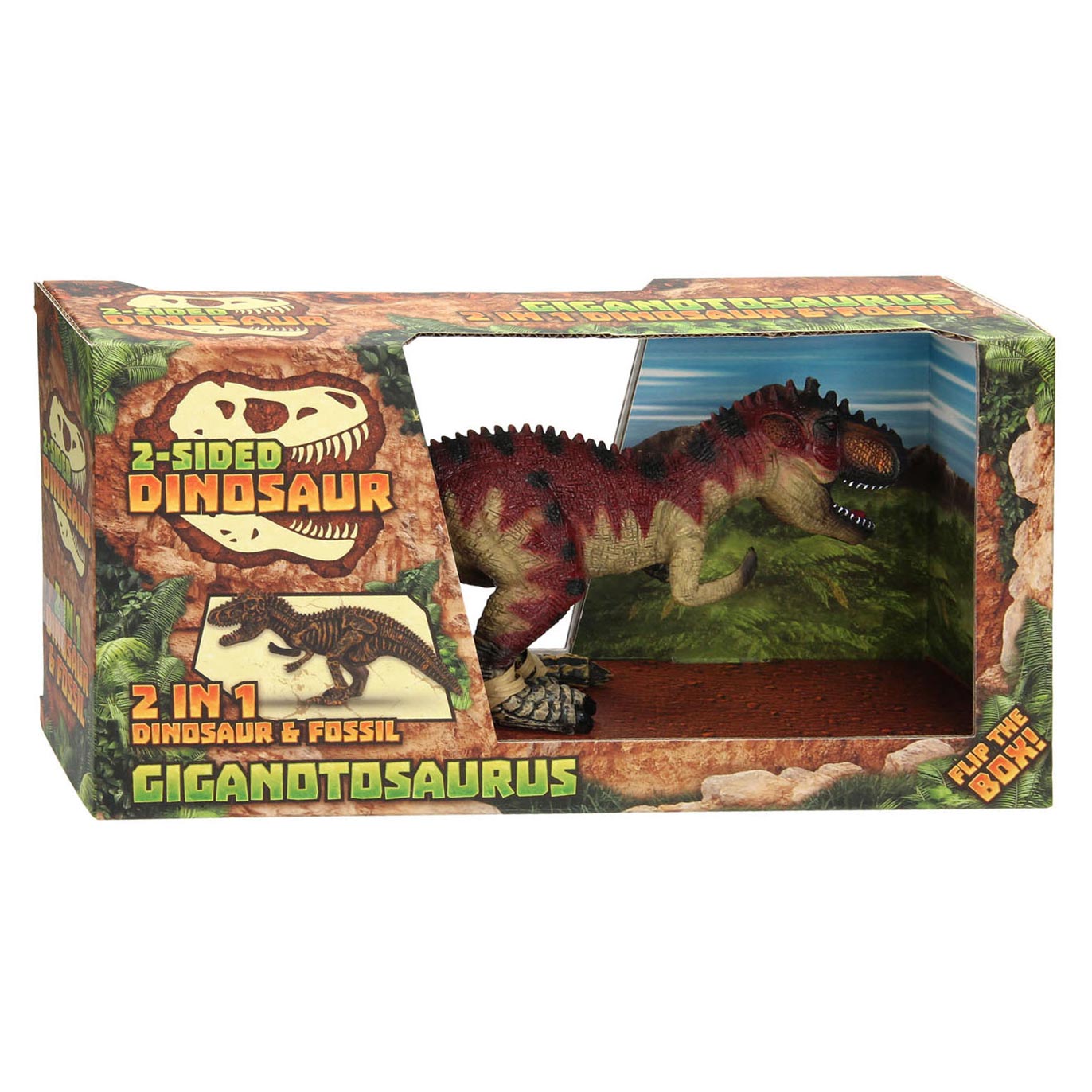 Animal World Dino XL recto-verso - Giganotosaurus