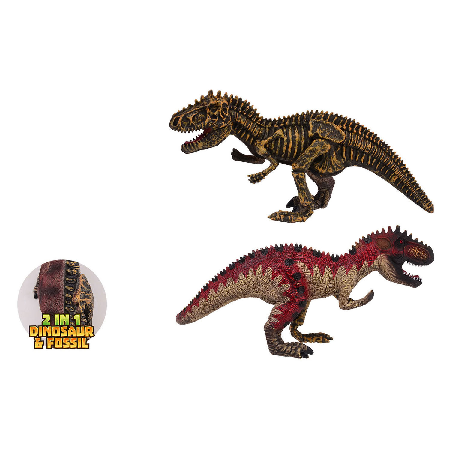 Animal World Tweezijdige Dino XL - Giganotosaurus