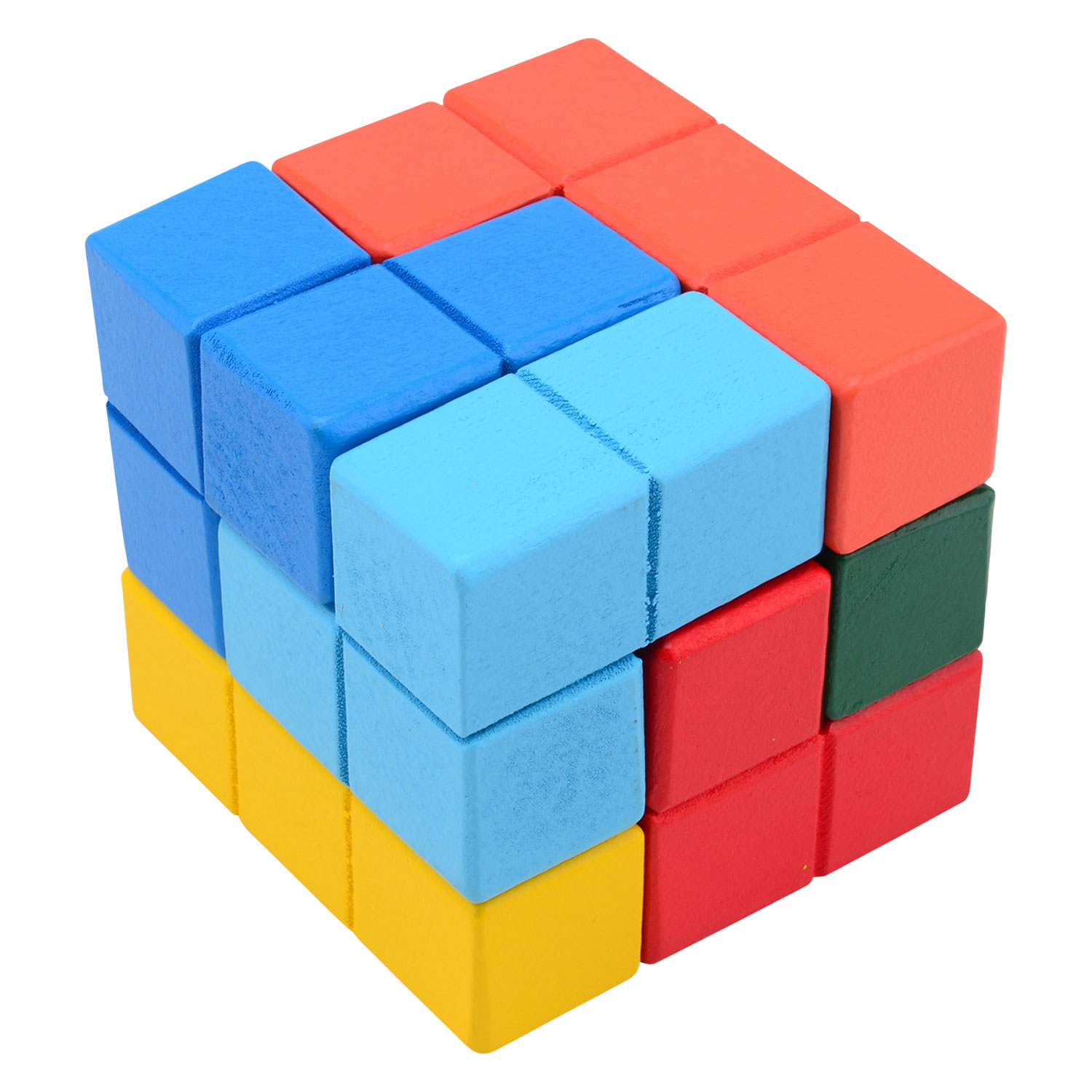 Cube magique en bois