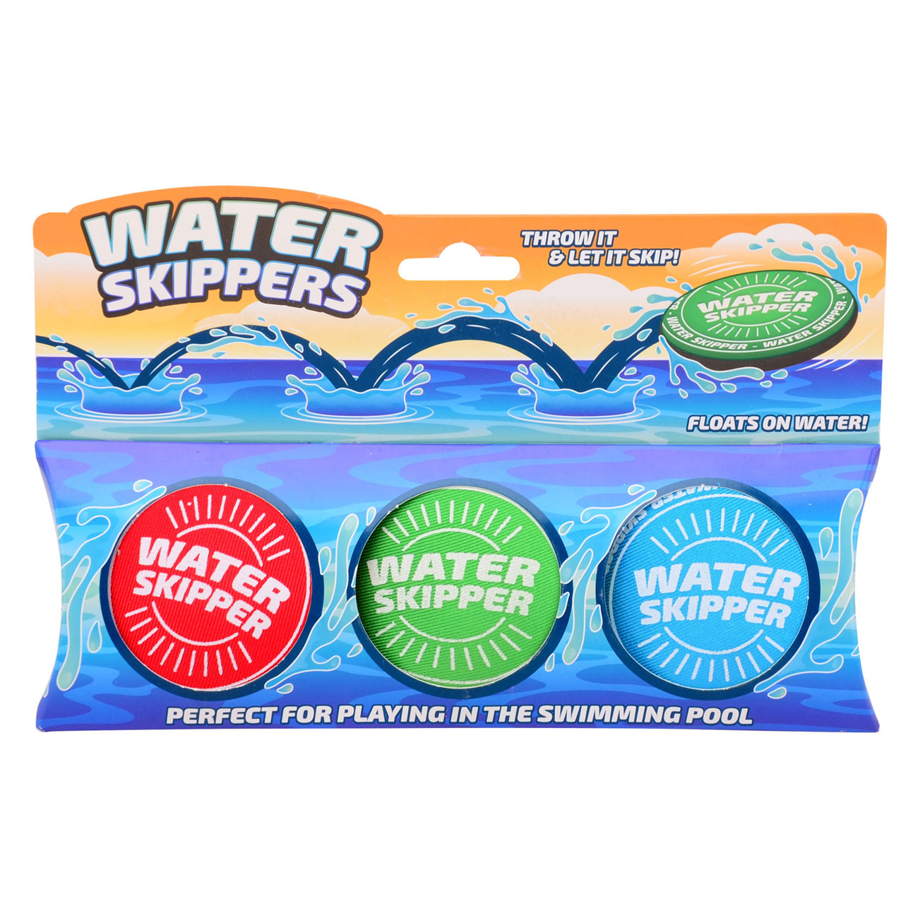 Johntoy Aqua Fun Water Skippers, 3st.