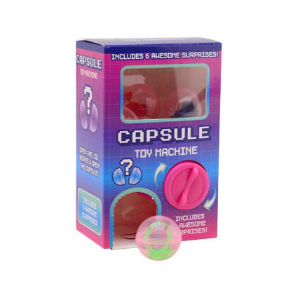 Mini-Spielzeugautomat aus Karton mit Überraschungen