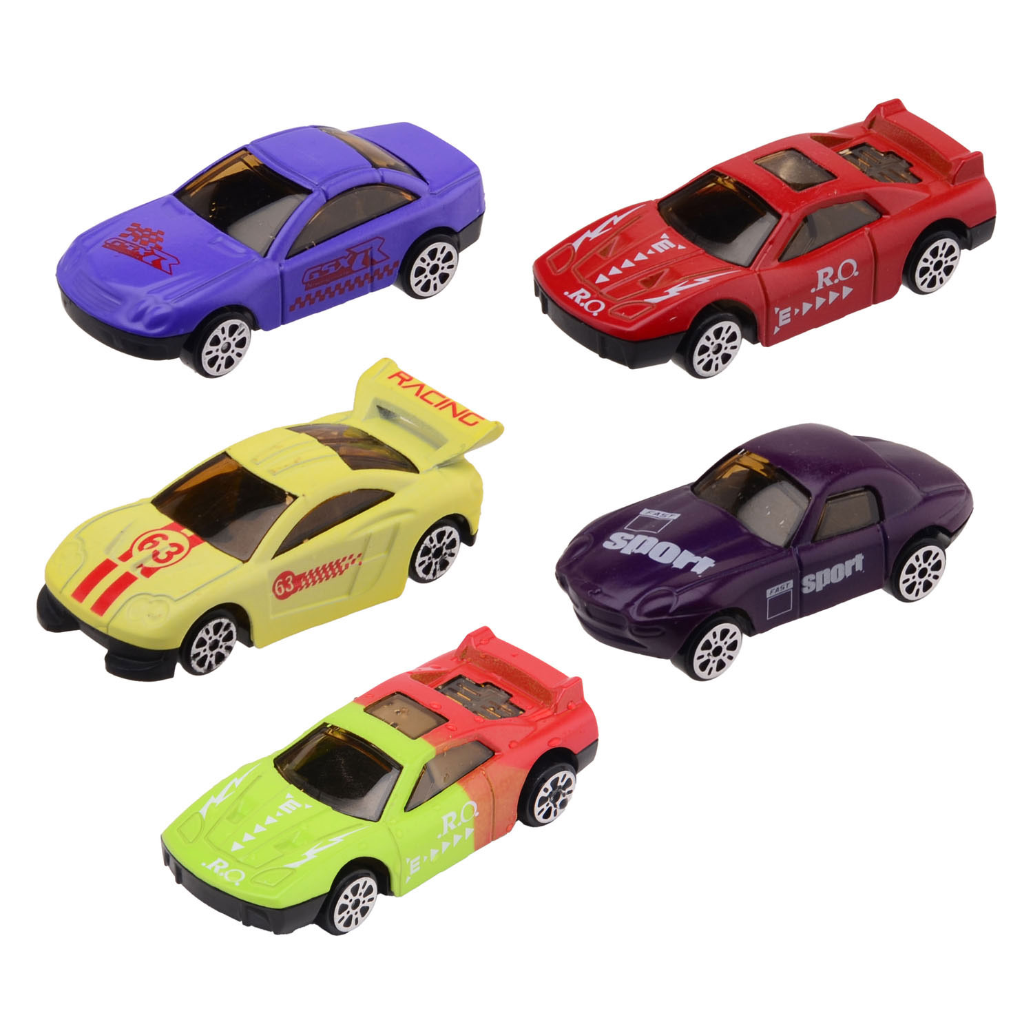 Colour change die cast auto per stuk 1:64