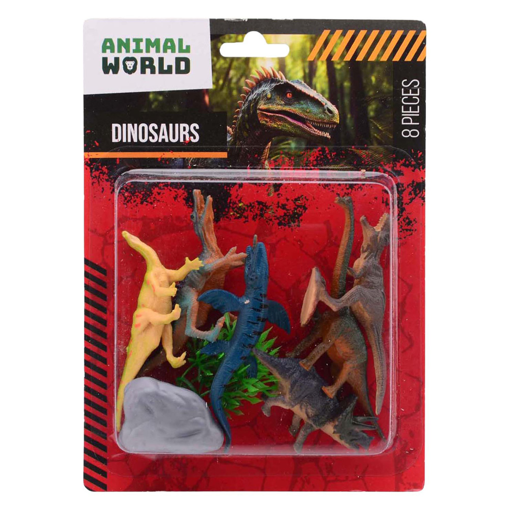 Tierwelt - Dino-Spielset, 8-tlg.