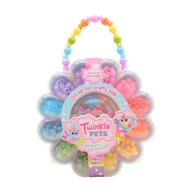 Twinkle Pets - Coffret de perles dans une boîte à fleurs