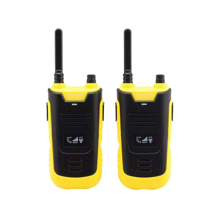 Walkie Talkie - 300 meter bereik, Zwart