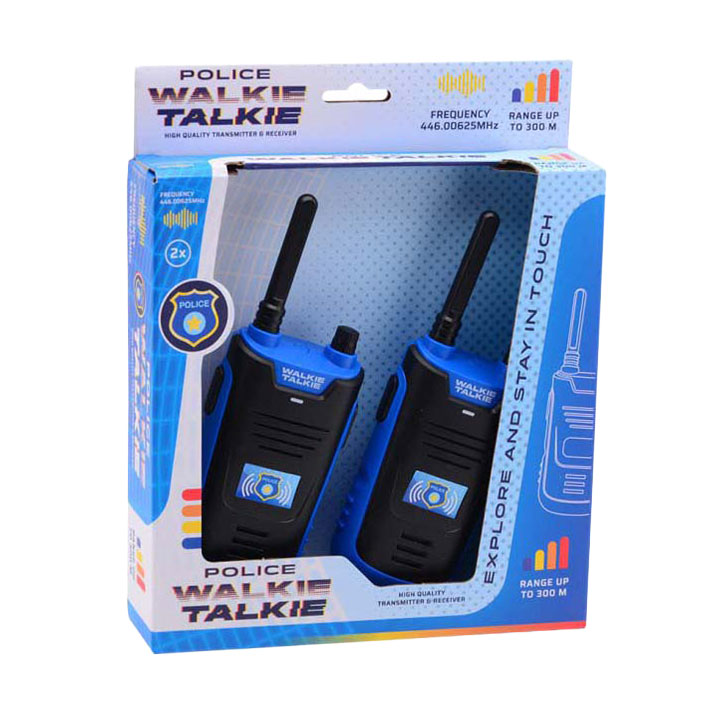 Walkie Talkie Politie - 300 meter bereik