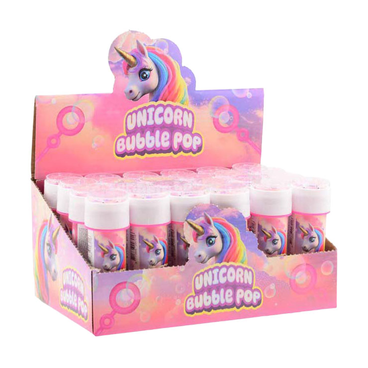 Souffleur de bulles Licorne, 24 pièces