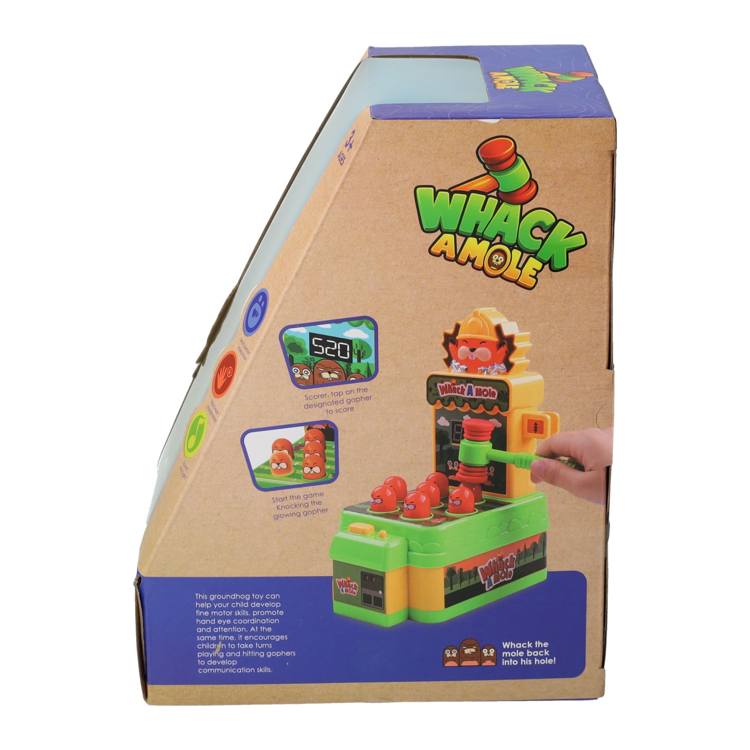 Whack a Mole - met Licht en Geluid