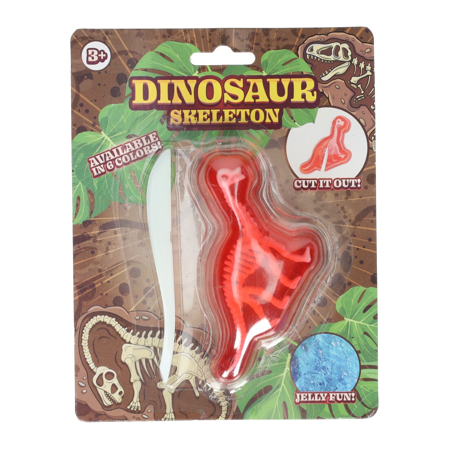 Cut Out Dino Slijm Skelet