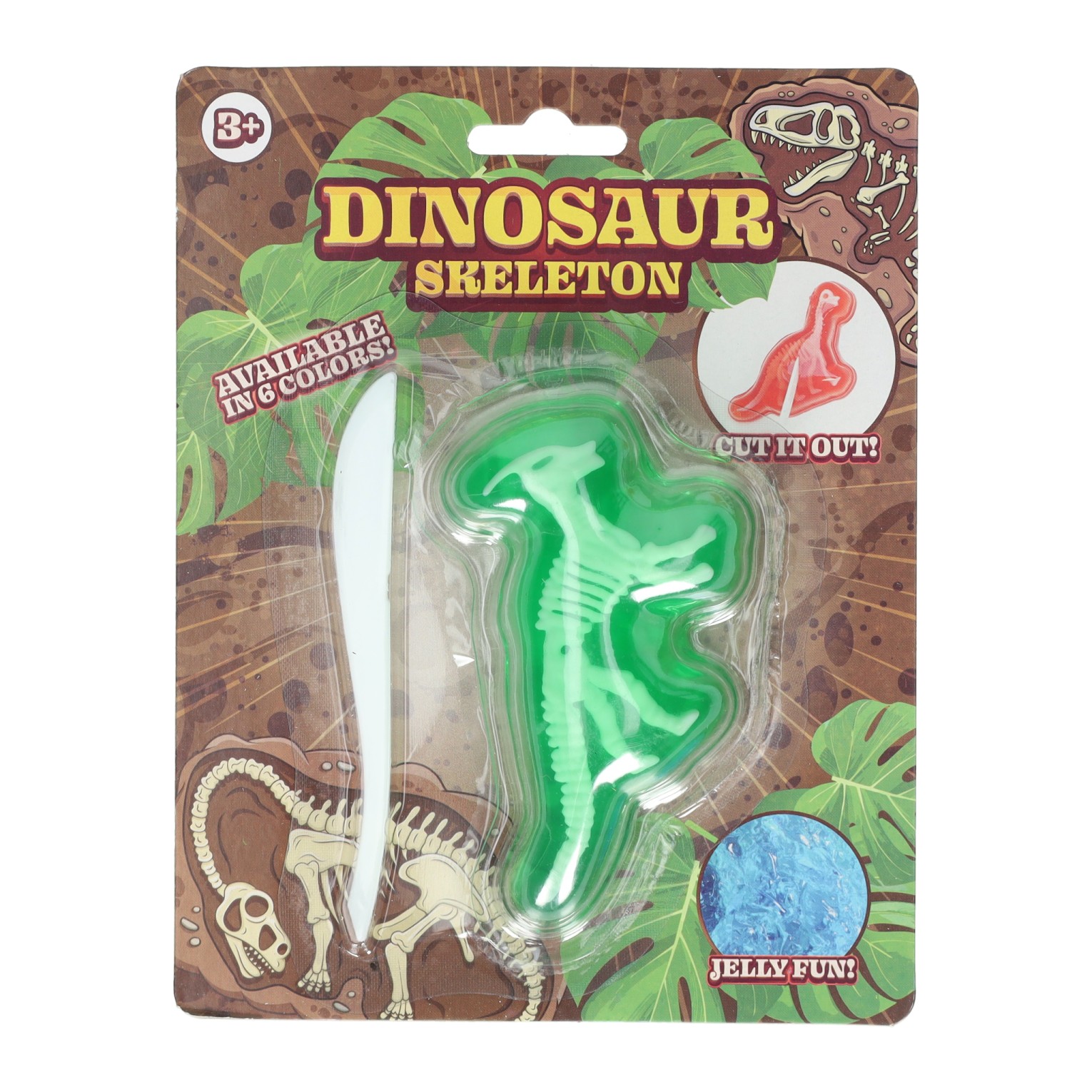 Cut Out Dino Slijm Skelet