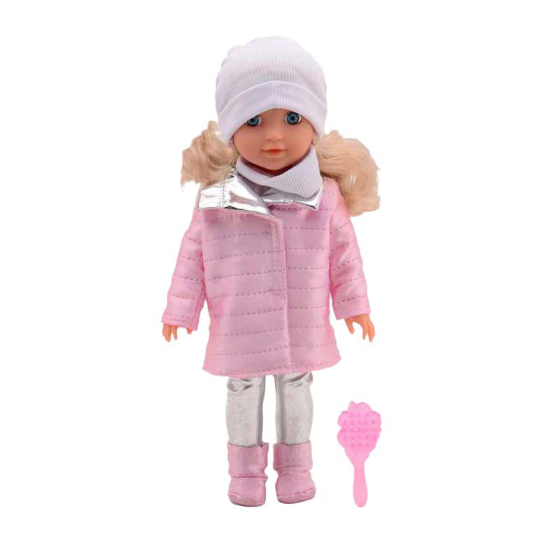 Fashion Pop Alice Witte Muts - 35cm