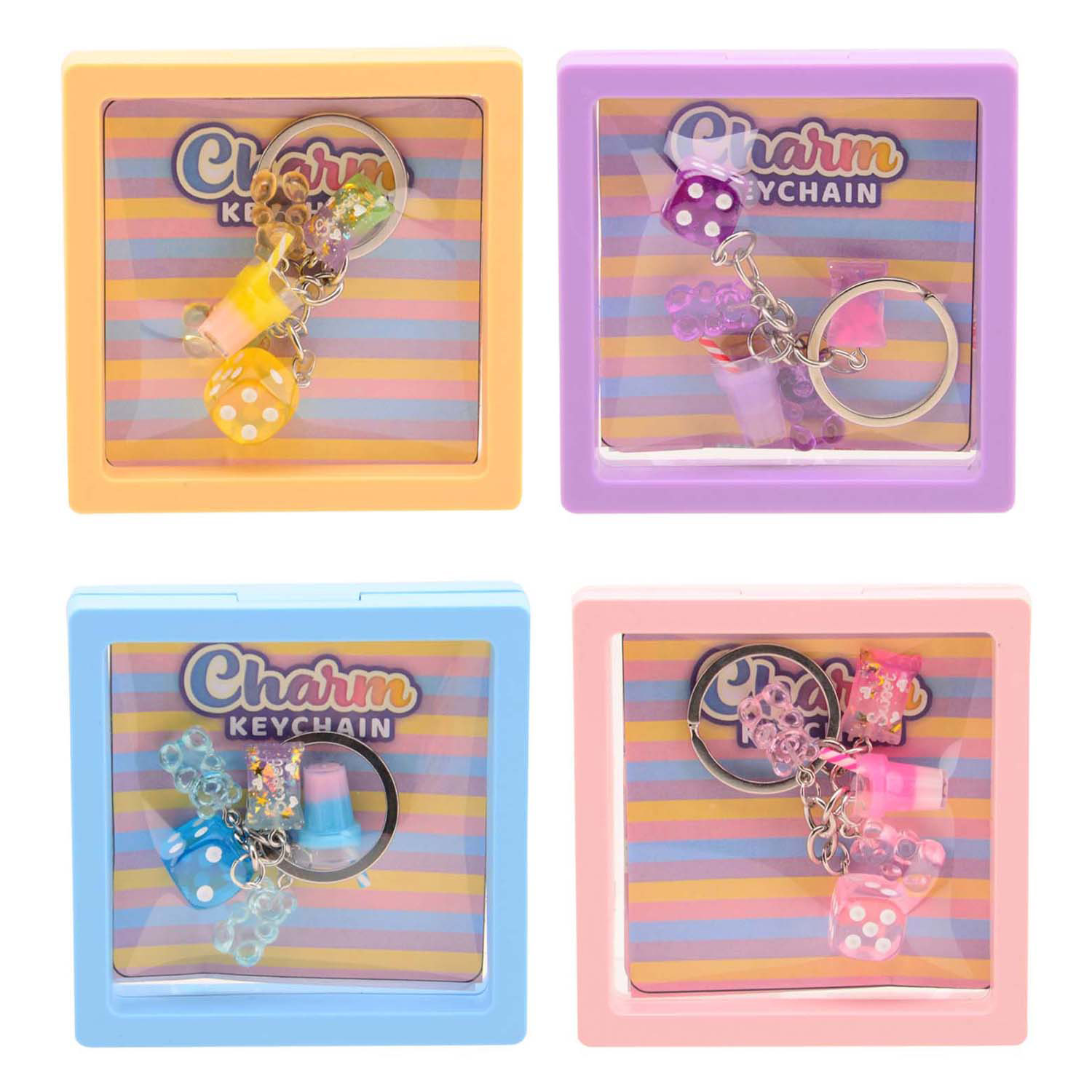 Porte-clés Mini Charms Fabuleux