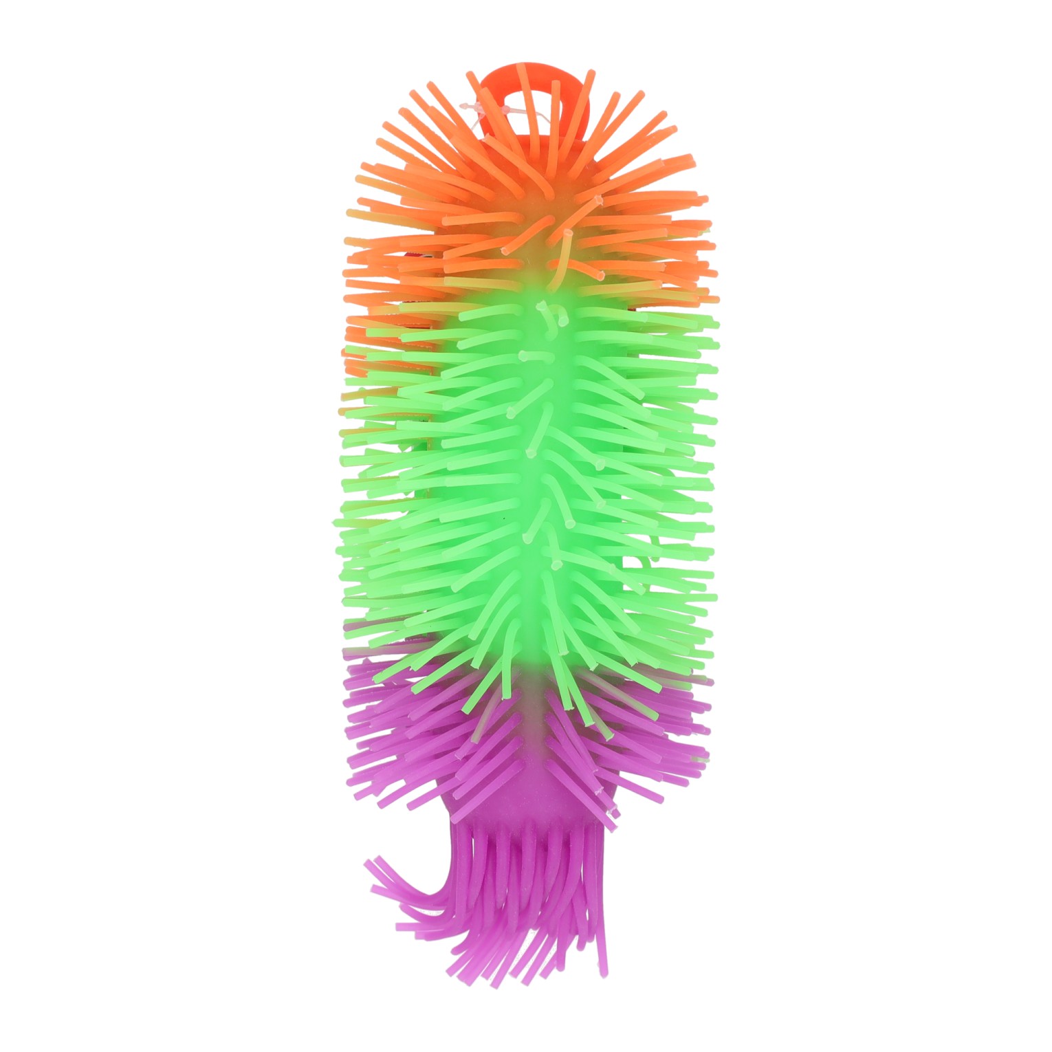 Meerkleurige Fluffy Worm - 21cm