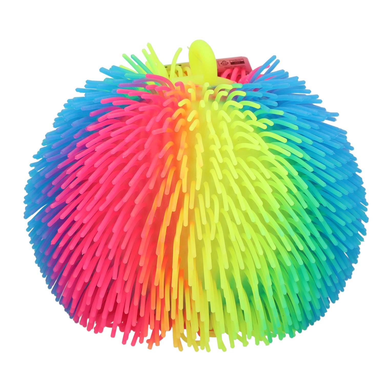 Großer Regenbogen-Flauschball – 22 cm