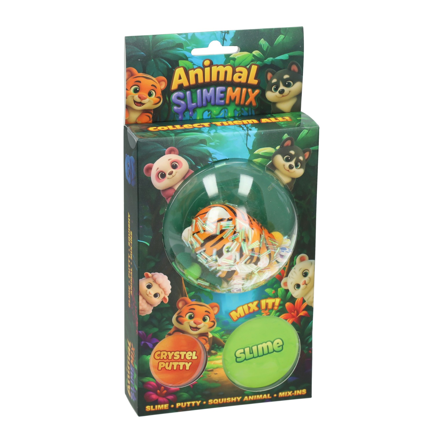 Pack Jungle - Pâte à modeler, Slime et Squeez