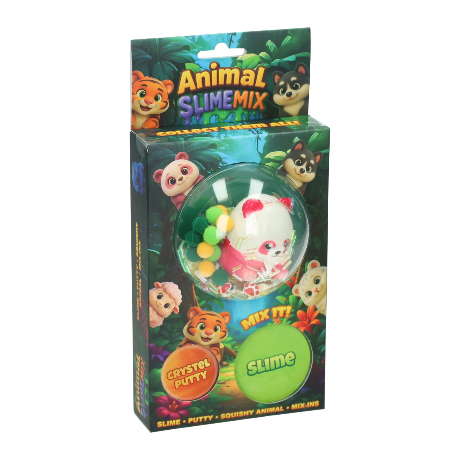 Pack Jungle - Pâte à modeler, Slime et Squeez