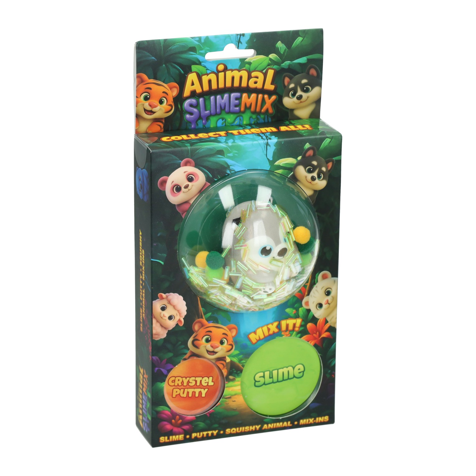 Pack Jungle - Pâte à modeler, Slime et Squeez