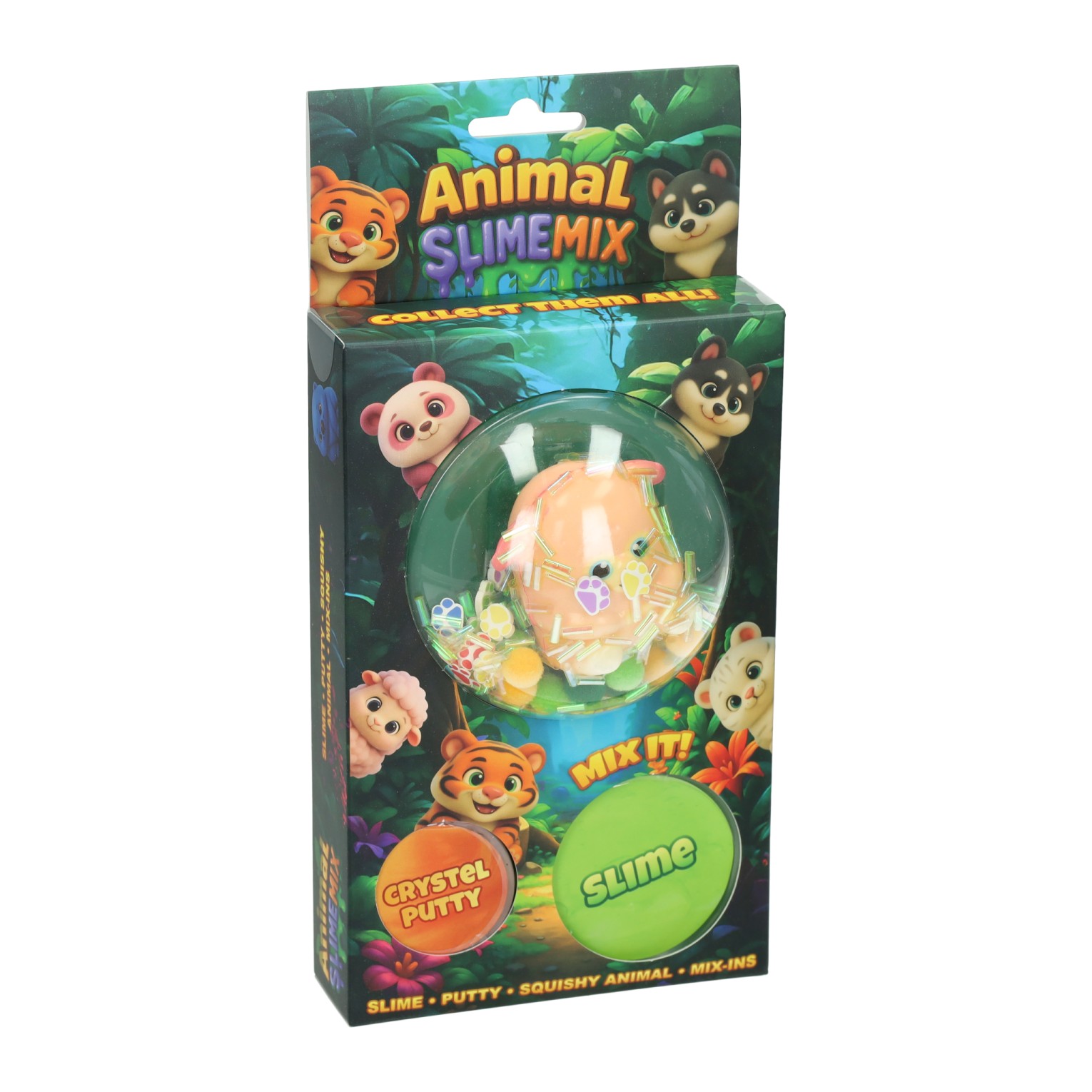 Pack Jungle - Pâte à modeler, Slime et Squeez