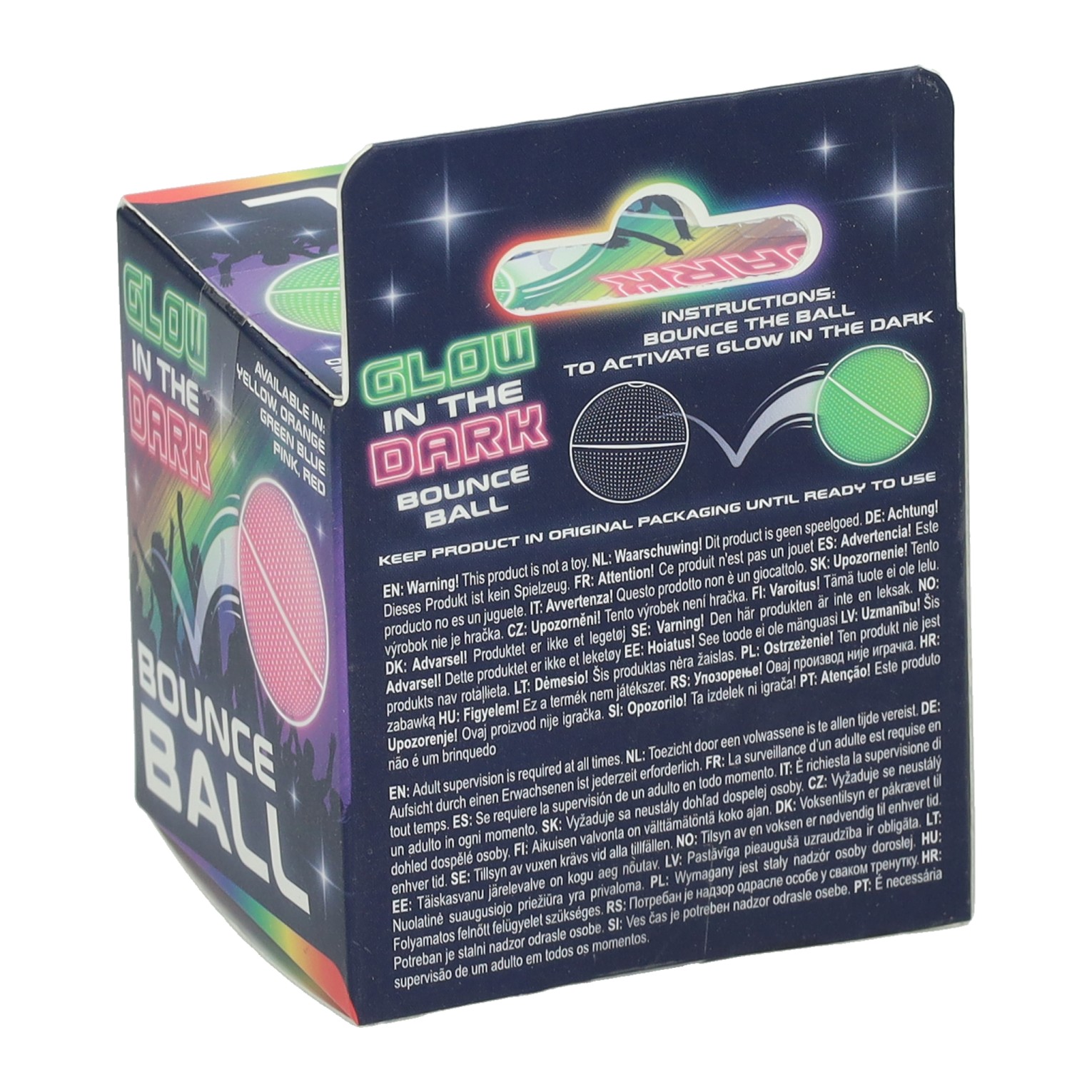 Stuiterbal phosphorescent