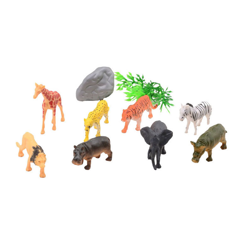 Monde animal - Coffret Animaux sauvages - 10 pièces