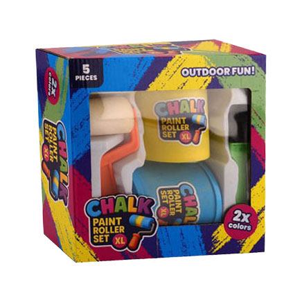 Jumbo Stoepkrijt Rollers in Doos - 5st.