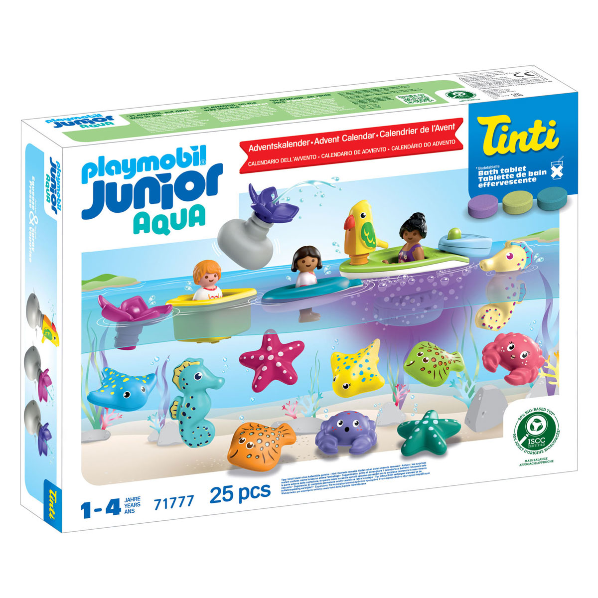 Playmobil Junior & Tinti Kleurrijke Badtijd Adventskalender - 71777