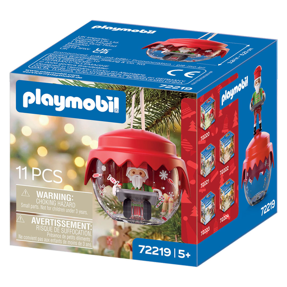 Playmobil Christmas Kerstbal Bakker - 72219
