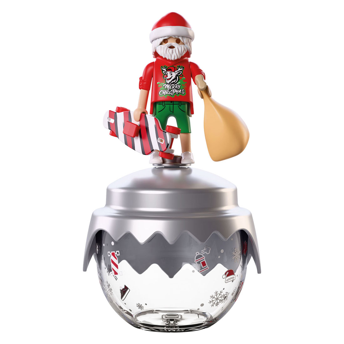 Playmobil Christmas Kerstbal Longboarder - 72221