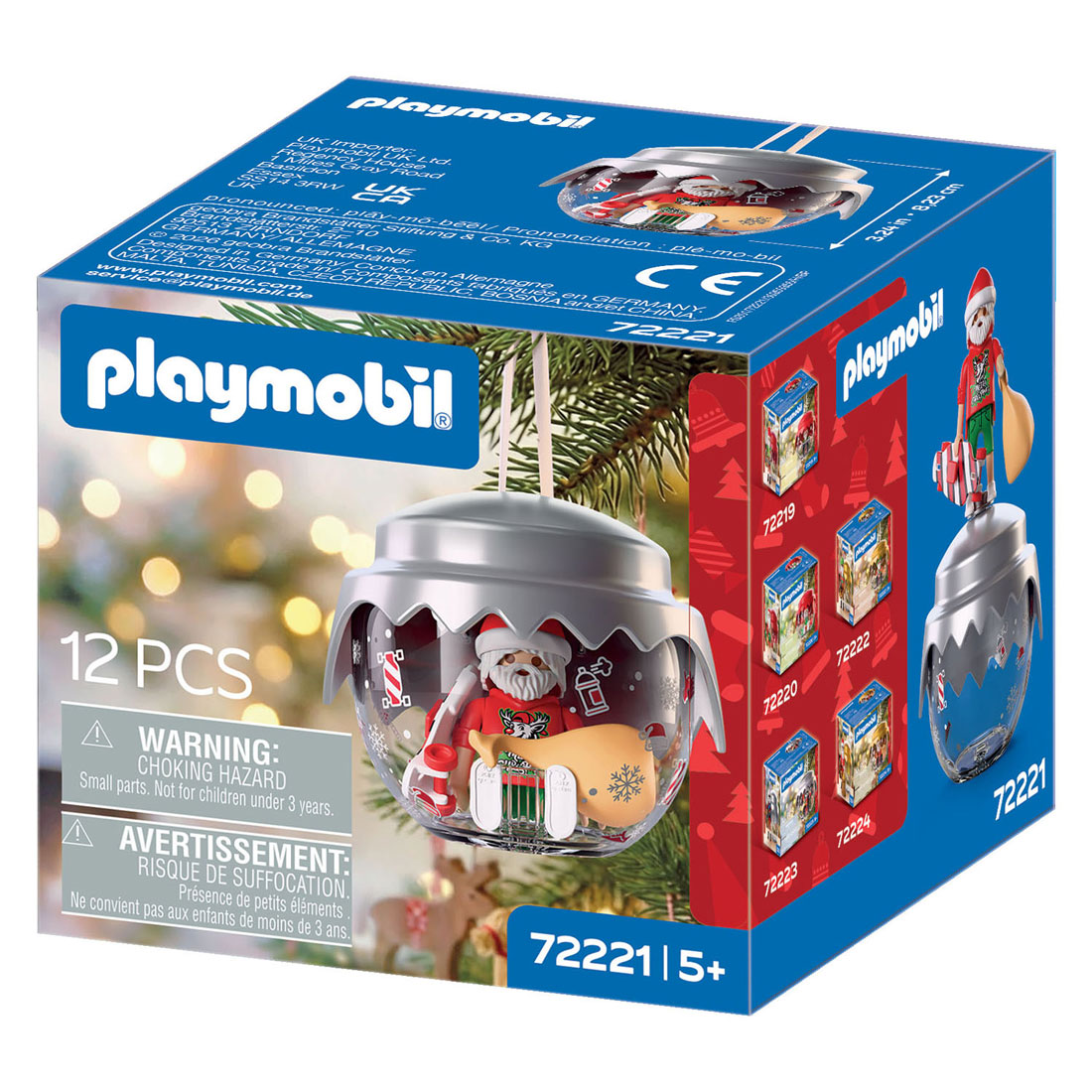 Playmobil Christmas Kerstbal Longboarder - 72221