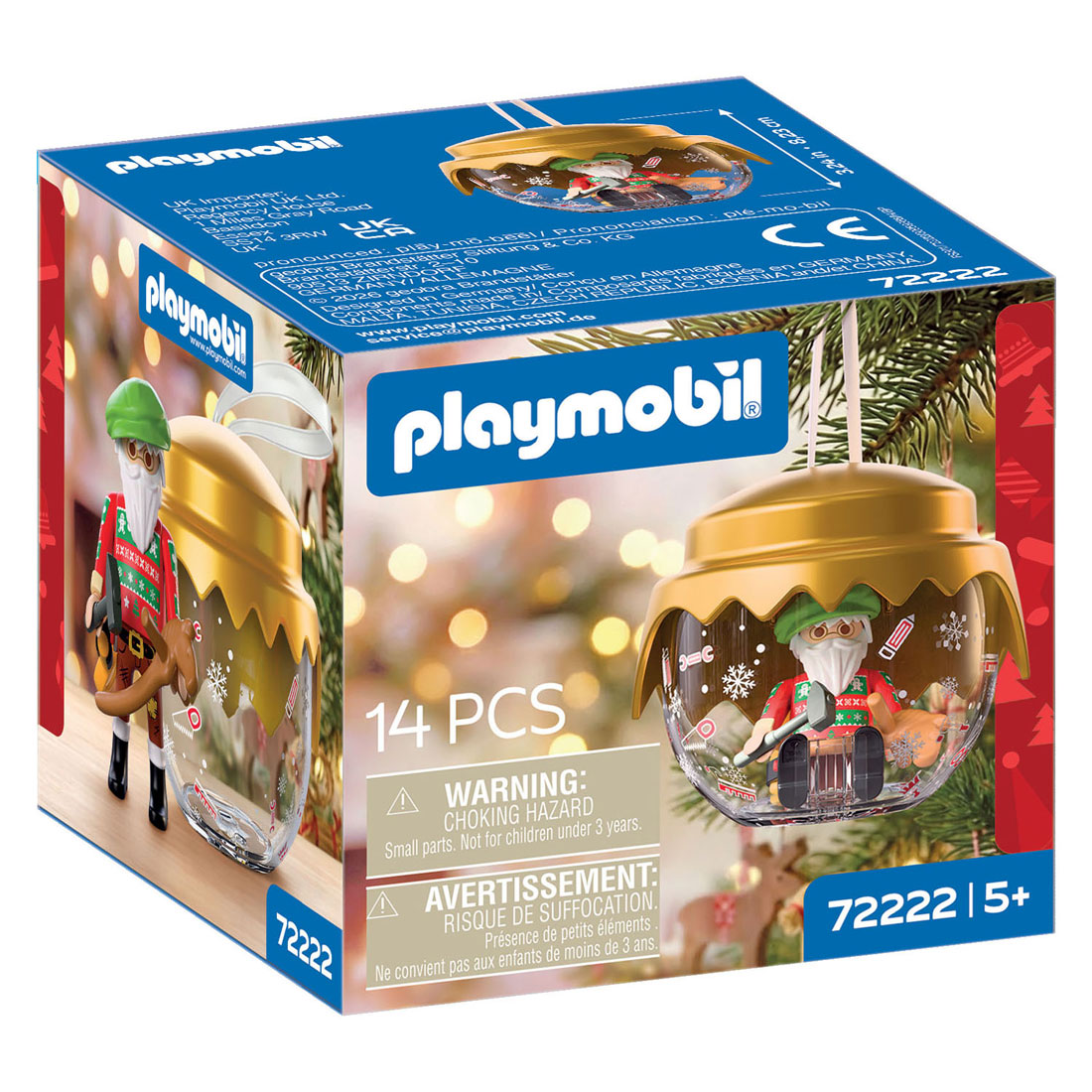 Playmobil Christmas Kerstbal Speelgoedontwerper - 72222