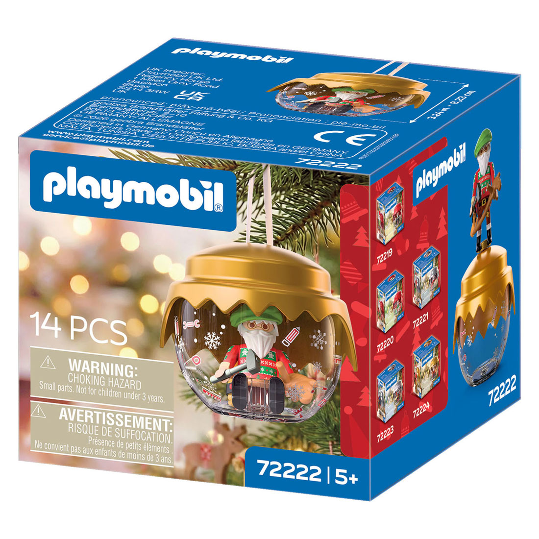 Playmobil Christmas Kerstbal Speelgoedontwerper - 72222