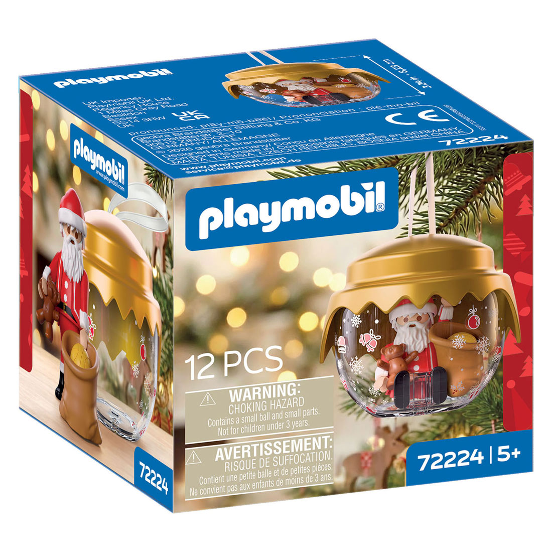 Playmobil Christmas Kerstbal Klassiek - 72224