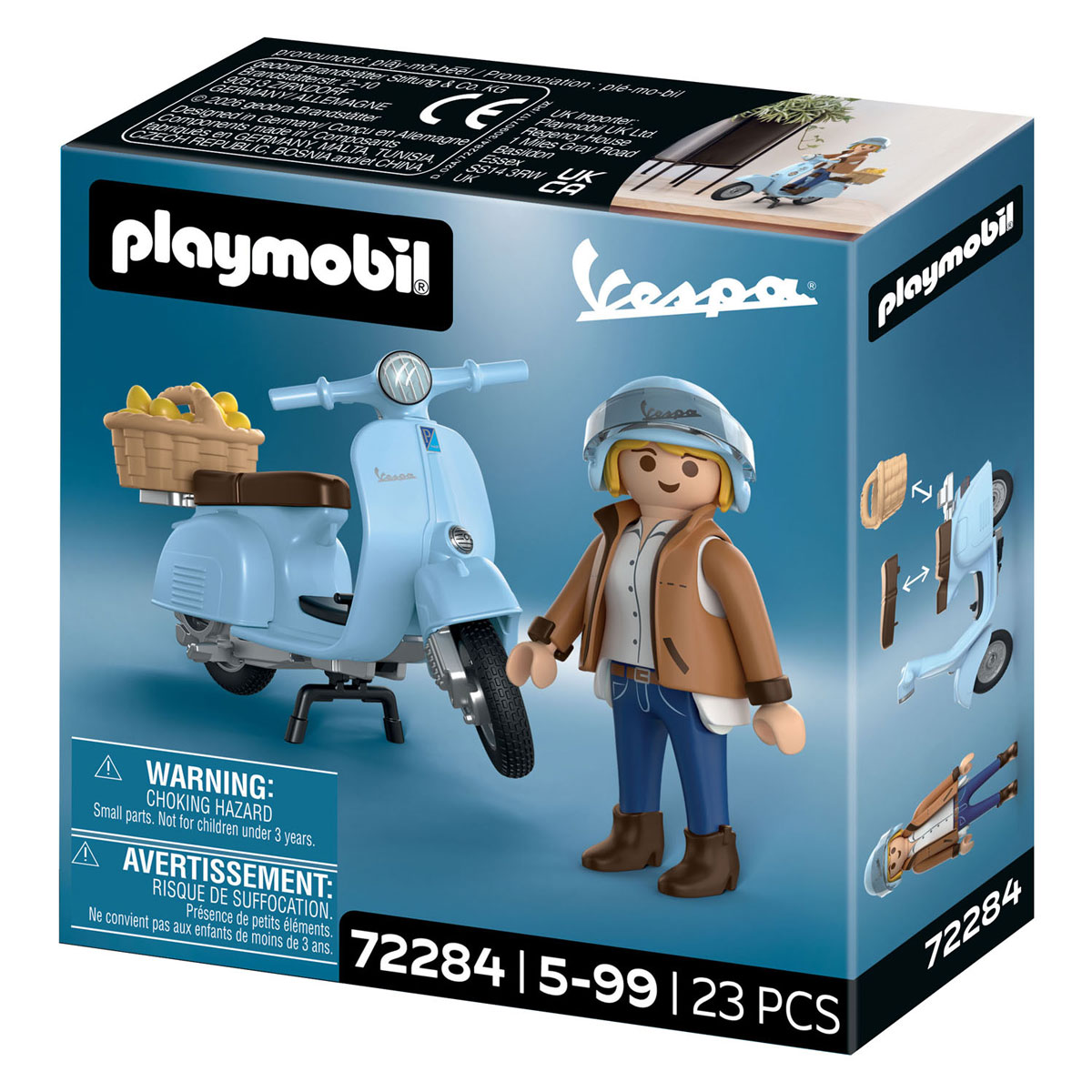 Playmobil Vespa 80 jaar Iconische Uitvoering - 72284