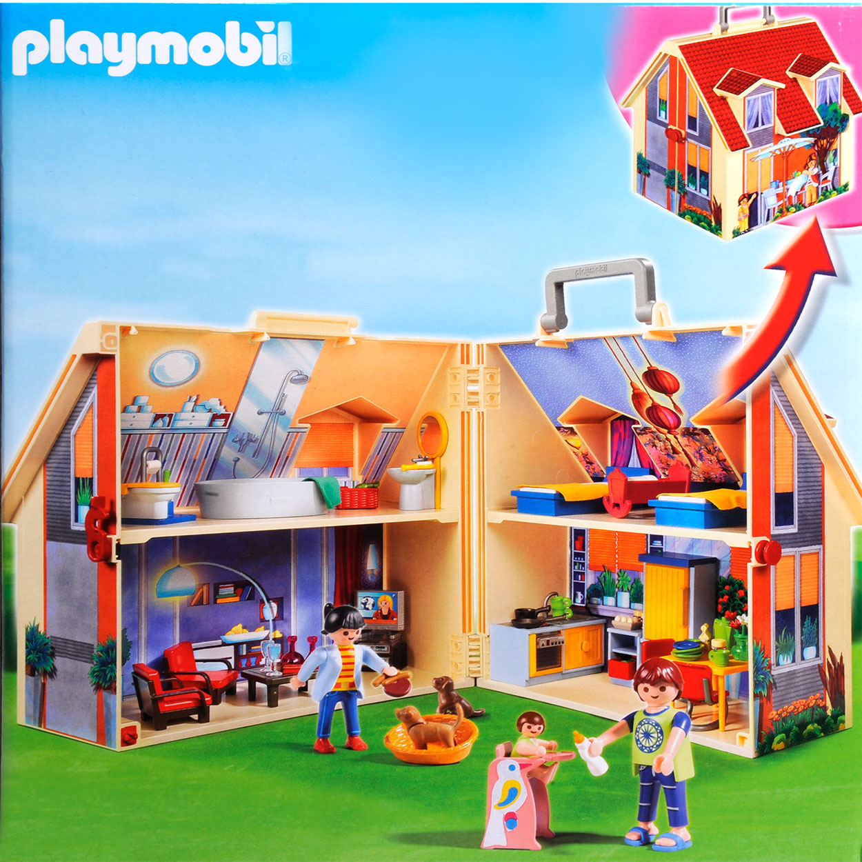 Playmobil 5167 Mijn meeneem Poppenhuis online kopen Lobbes Speelgoed