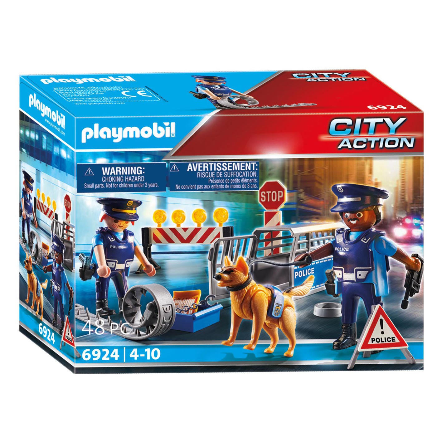 Playmobil 6924 Politiewegversperring