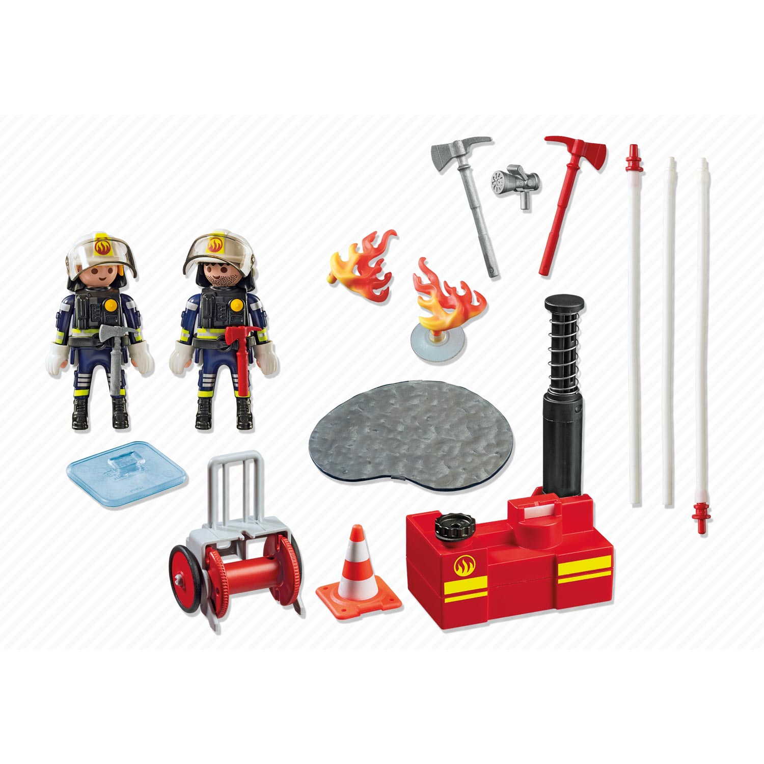 Playmobil 5397 Brandweermannen met Blusmateriaal