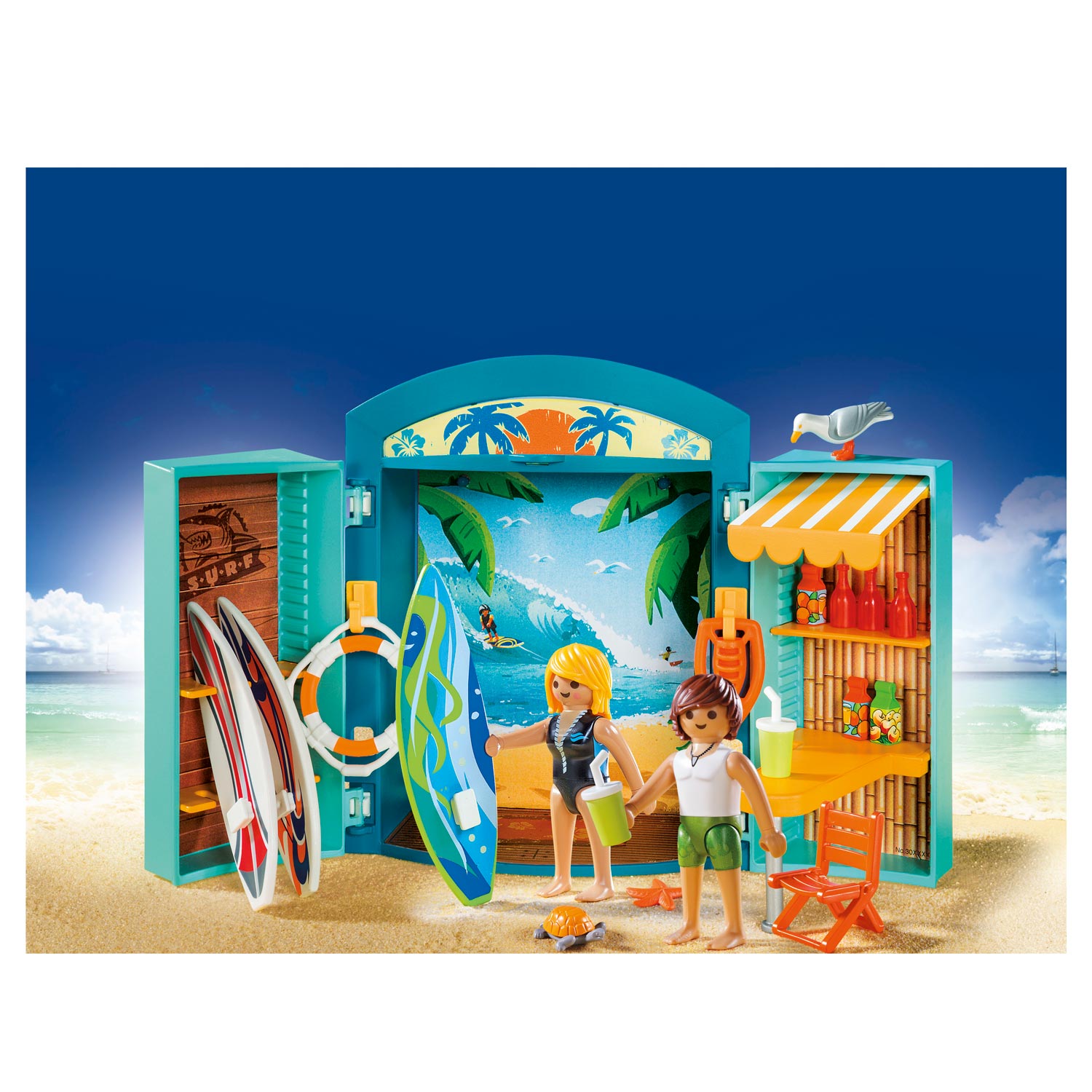 Playmobil 5641 Speelbox Surfshop