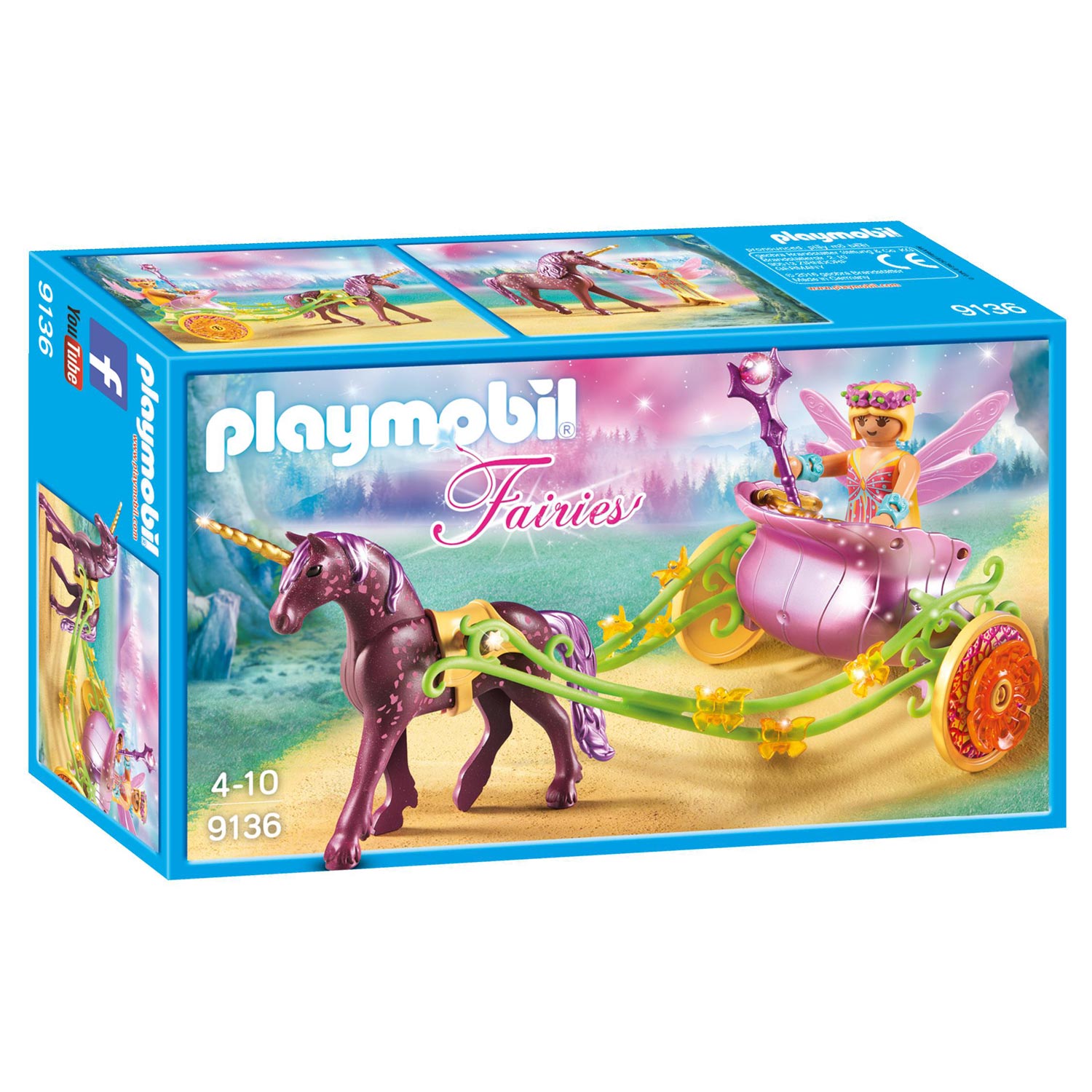Playmobil 9136 Bloemenfee met Eenhoornkoets