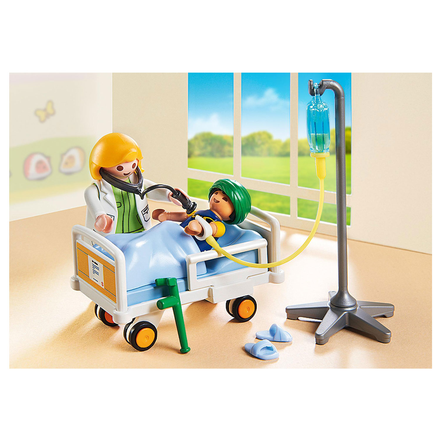 Playmobil 6661 Ziekenhuiskamer met Arts