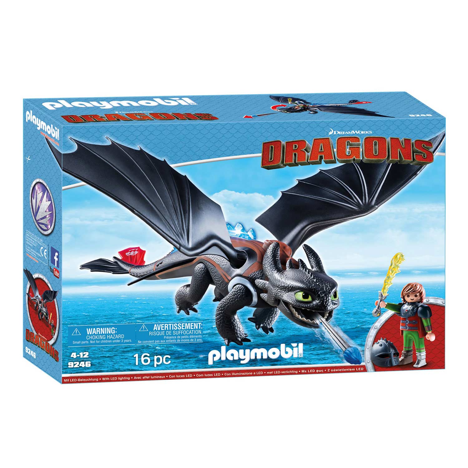 Playmobil Dragons 9246 Hikkert & Tandloos