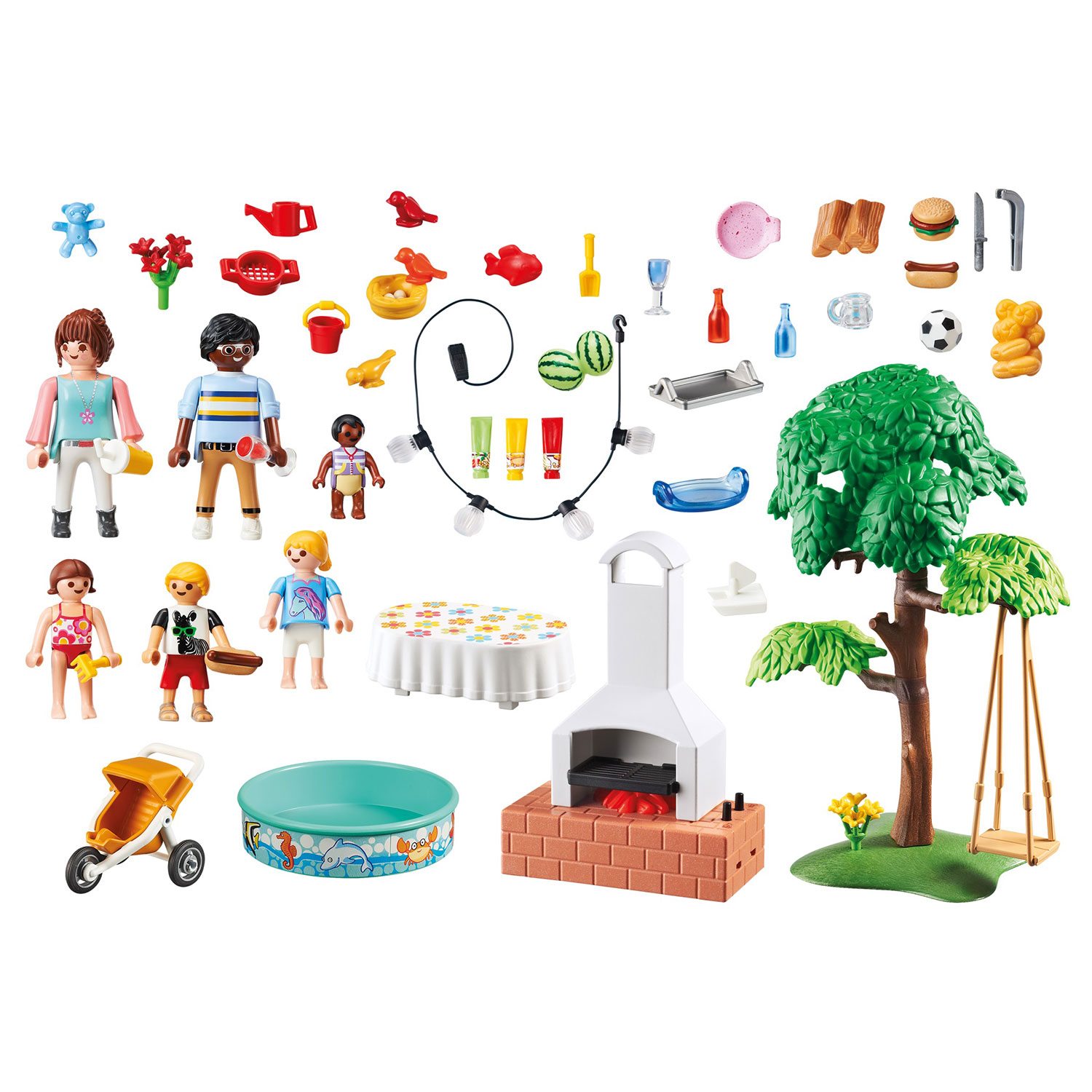 Playmobil 9272 Familiefeest met Barbecue