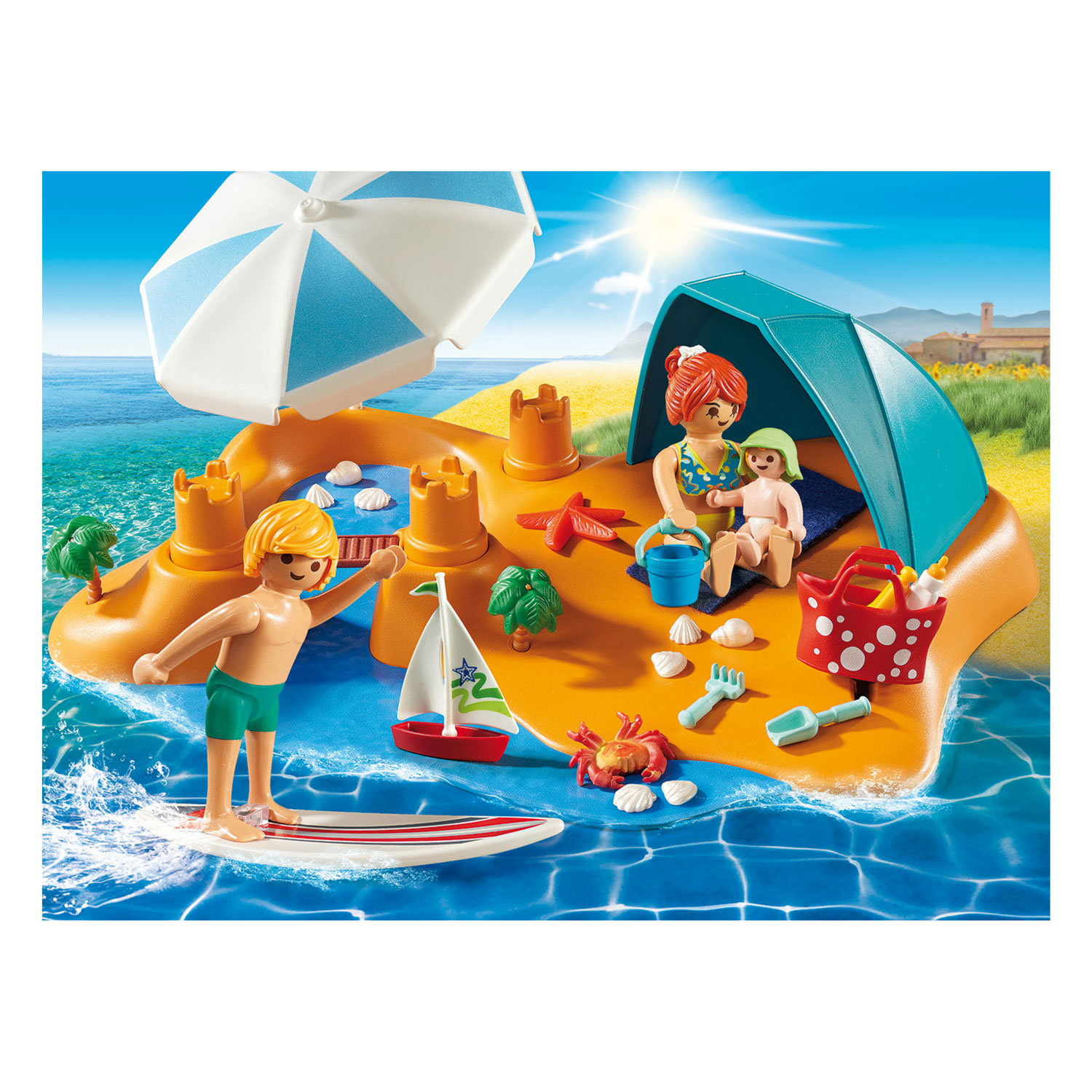 Playmobil 9425 Familie aan het Strand