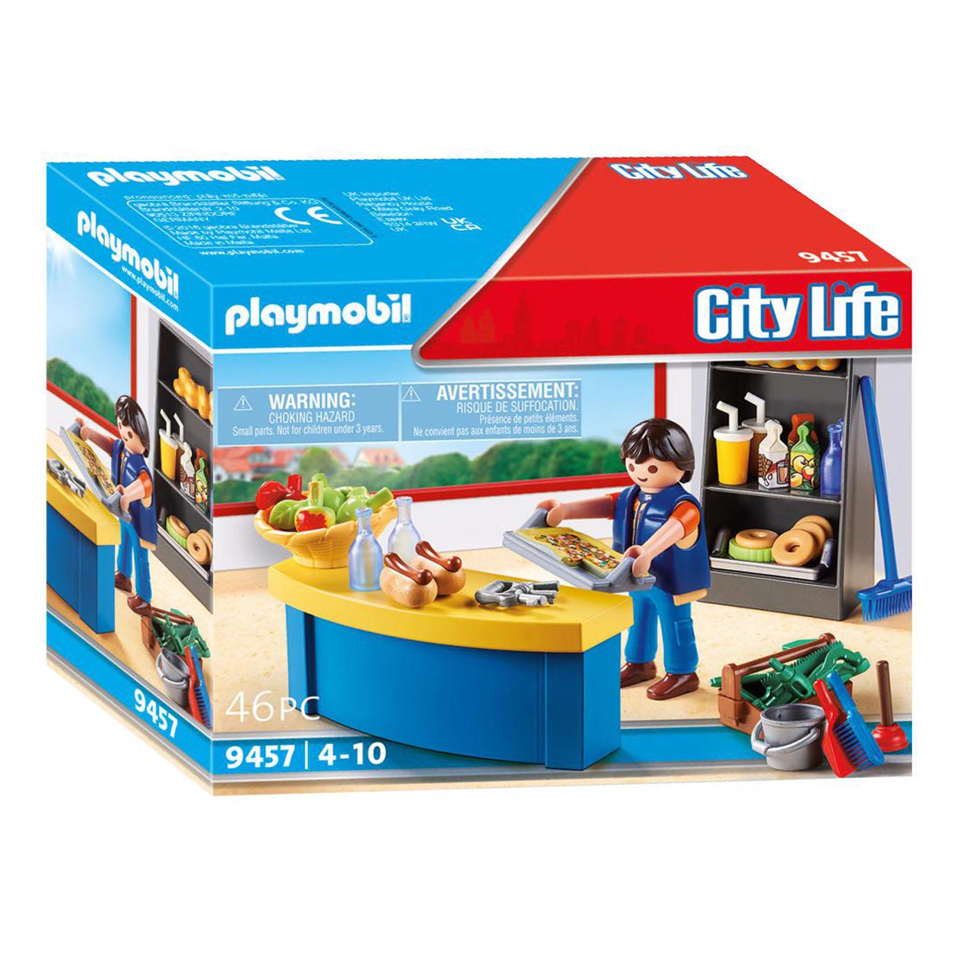 Playmobil 9457 Schoolconciërge met Kiosk