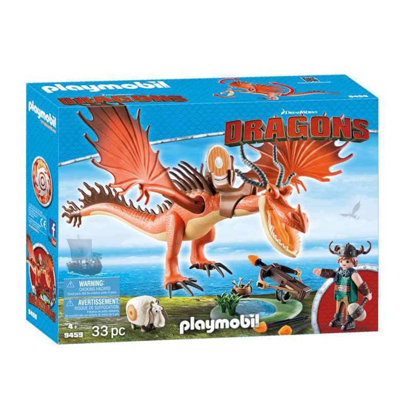 Playmobil Dragons 9459 Snotvlerk & Haaktand