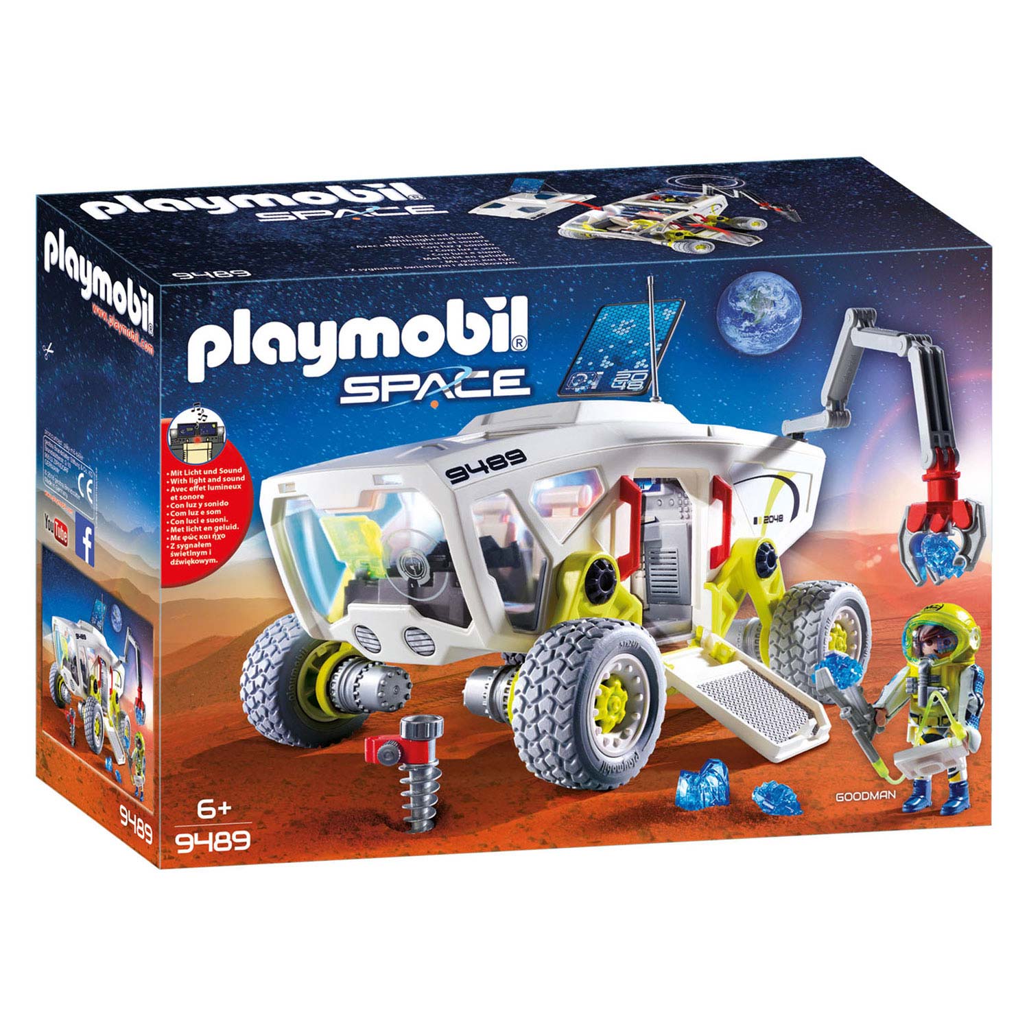 Playmobil 9489 Mars-verkenningsvoertuig
