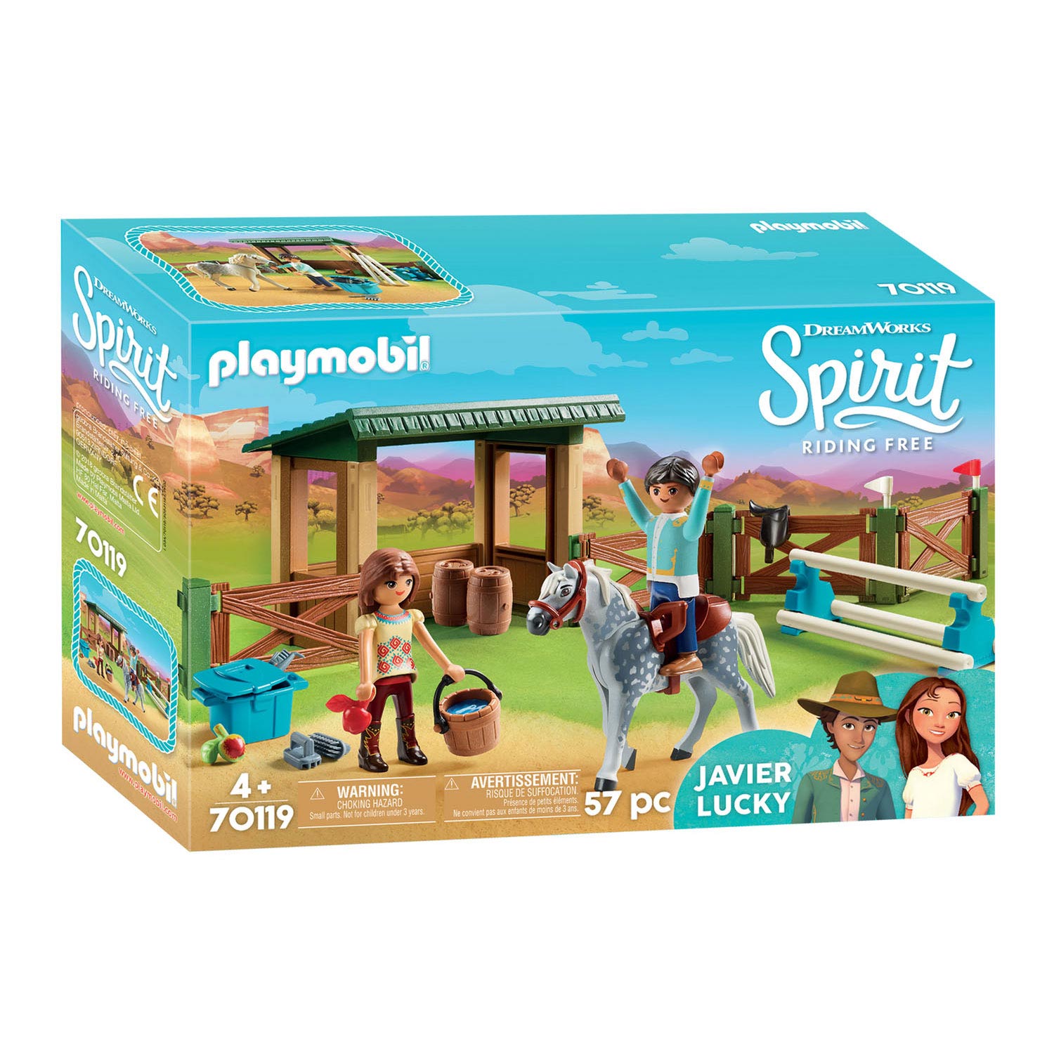 playmobil spirit javier