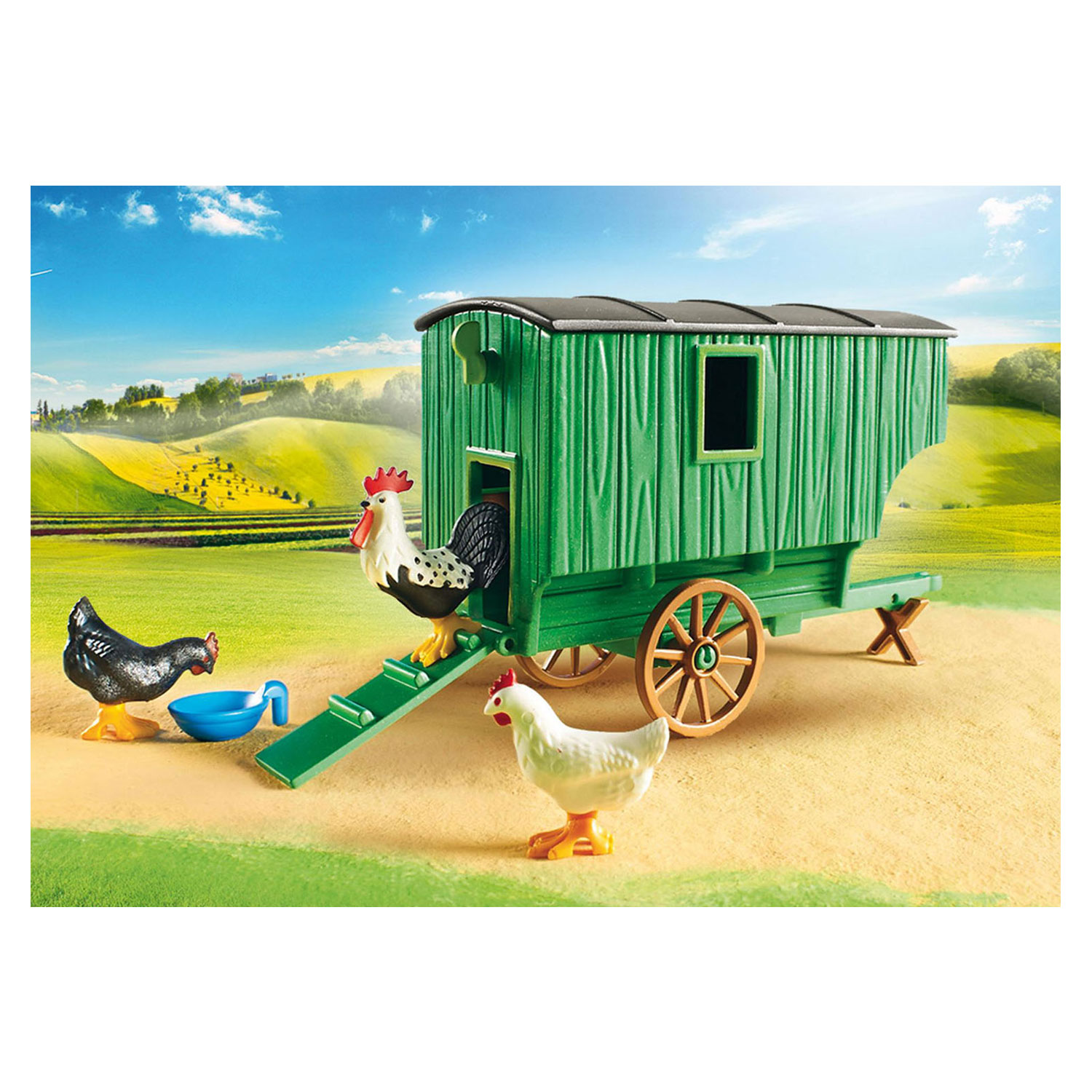 Playmobil Country Child mit Hühnerstall - 70138